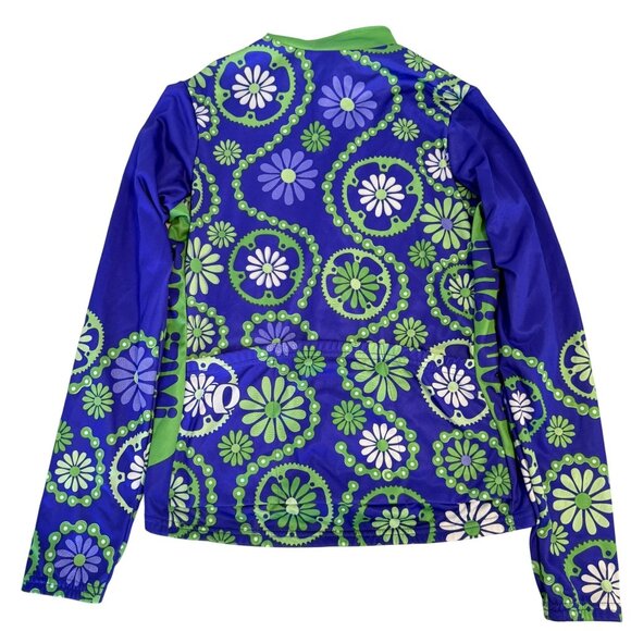 MEDIUM Pearl Izumi Vintage Daisy Chain Womens Cycling  Jersey Top Gears Chains - Picture 5 of 6